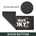 thumbnail image 7 of 2 Piece Halloween Plaid Kitchen Rug Sets Pumpkin Witch Bat Spider Kitchen Floor Mat Anti Fatigue Rugs for Kitchen Floorfor Bath Cooking (47x17+30x17 Inches), 7 of 7