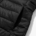 thumbnail image 3 of Spazoro Girls Hooded Puffer Jacket, Regular Fit Packable Full Zip Solid Color Long Sleeve Warm Winter Outerwear Coat for Kids Black Size 14-15, 3 of 6
