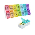 thumbnail image 1 of Weekly Pill Box Organiser Portable Pill Storage Box Travel Pill, 1 of 8