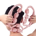 thumbnail image 2 of Daily Mix Store Masseur Bras Jambes 9 Roues Rouleau Musculaire Outil de Massage Relaxation Pince Rouleau Jambes Pince Circulaire pour Gym Extérieur Adultes Femmes, 2 of 8