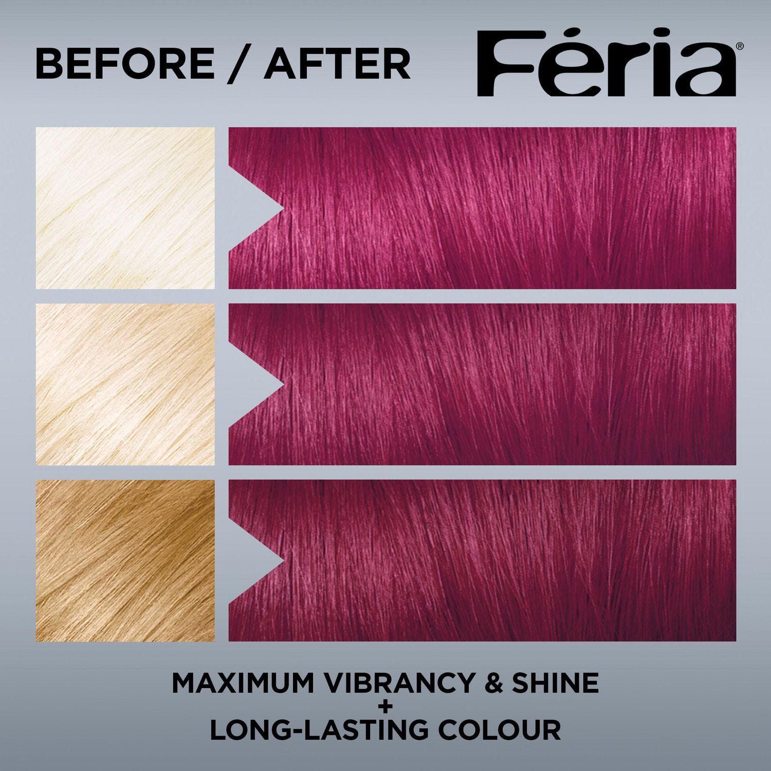 L'Oréal Paris Feria, Permanent Hair Dye, Long Lasting Hair Color
