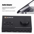 thumbnail image 3 of USB External Sound Card, 3.5mm Stereo Interface, Multi-Mode Design, Multiple Equalizer, o Conversion, o Adapter, 3 of 4