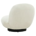 thumbnail image 4 of SAFAVIEH Couture Stevie Modern Boucle Solid Accent Chair, Ivory, 4 of 6