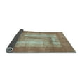 thumbnail image 2 of Ahgly Company Indoor Square Abstract Light Blue Modern Area Rugs, 8' Square, 2 of 4
