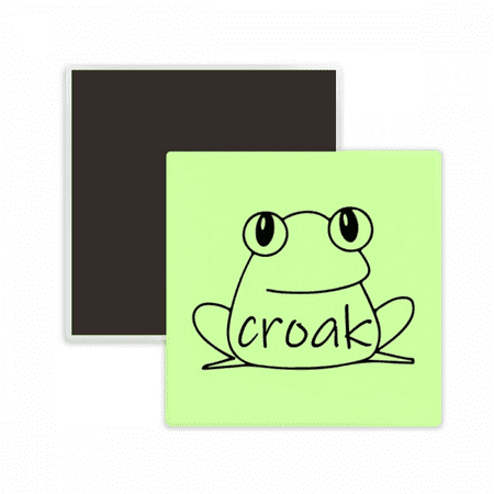

Croak Frosch Mignon Lovely Square Ceracs Fridge Magnet Keepsake Memento