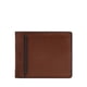 thumbnail image 1 of Cartera Fossil con tapa plegable para hombre Huntington Brown Leather, 1 of 4