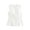 White, variant on Summer T Shirts for Women Elegant Classic Draped Blouse Stylish Flowy Cut With Pleated Hemline Solid Color Tee Tops for Beach Party