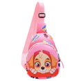 thumbnail image 1 of Bolso de pecho para niños de la Patrulla Canina, bonito bolso de hombro informal para exteriores para bebés y niñas, pequeño bolso de dibujos animados Chase Skye Dog Kid con cremallera Wasit Bag Dengxun unisex, 1 of 2