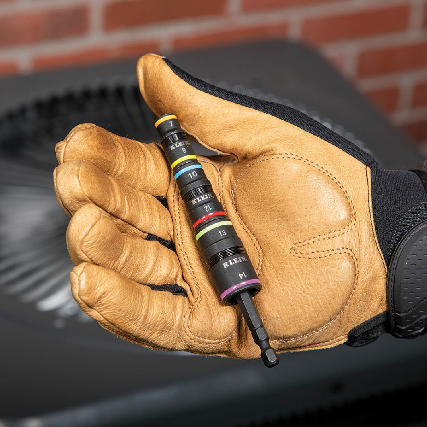 Klein Tools, matte finish Impact-Rated Flip Socket Wrench & Set