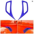 thumbnail image 1 of 2pcs Car Wheel Eyebrow Side Air Inlet Cover Sticker Trim For Jeep JL Gladiator JT 2018+ Air Conditioning Vent Outlet Decoration, 1 of 7