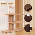 thumbnail image 6 of Qiyester Wooden Display Stand 3 Tier Table Display Shelf Spice Rack Organizer for Home Office Dorm (Model 1), 6 of 10