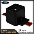 thumbnail image 2 of Escáneres portátiles de película negativa Convertidor de película de diapositivas de 35 mm a 135 Imágenes digitales Escáner de película de diapositivas monocromático de 17,9 megapíxeles, 2 of 4