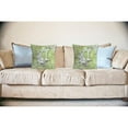 thumbnail image 2 of Betsy Drake Interiors Big Island Pond, NH Nautical Map Noncorded Indoor/Outdoor Pillow 18x18, 2 of 2