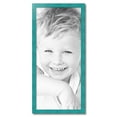 thumbnail image 2 of ArtToFrames 17" x 38" Turquoise Picture Frame, 17x38 inch Blue Wood Poster Frame (WOM-4588), 2 of 8