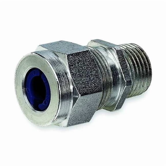 Hubbell Wiring Device-Kellems Liquid Tight Connector,1/2 in.,Blue SHC1023ZP
