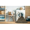thumbnail image 2 of Ahgly Company Machine Washable Indoor Round Traditional Tiger Orange Brown Area Rugs, 4' Round, 2 of 7