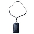 thumbnail image 7 of Around the Neck Black Leather Case and Safety Lanyard compatible with Consumer Cellular Verve Snap Flip Phone, 7 of 7
