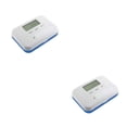 thumbnail image 1 of Recordatorio de píldoras Naiovety electrónico con 5 alarmas Contenedor de medicamentos 2piezas 6 cuadrícula, 1 of 1