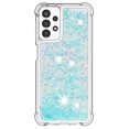 thumbnail image 2 of Case For Samsung Galaxy A13 4g Bumper Cover Sparkly Glitter Bling Flowing Liquid, 2 of 4