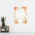 thumbnail image 4 of The Way The Truth The Life Orange Bible Quote New Testament Jesus Christ Christian Faith God Revelations Flowers Artwork Extra Large XL Wall Art Poster Print, 4 of 5
