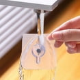 thumbnail image 5 of Adhesive Wall Hooks Heavy Duty Picture Hanging Strips Damage Free Mounting for Photos Frames Mirrors Tiles Glass, 5 of 12