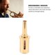 thumbnail image 5 of M Buder Válvula Reductora de Presión para Cuerno y Trompeta Entrenador de Respiración Ergonómico Herramienta de Corrección de Postura de Boquilla Premium de Latón Dorado 14 cm, 5 of 9