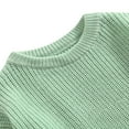 thumbnail image 4 of MesaSe Toddler Baby Kid Girl Boy Sweaters Warm Long Sleeve Knitted Tops Pullover Candy Color Fall Spring Clothes, 4 of 7