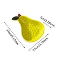 thumbnail image 3 of CookMate Ceramic Fruit Shaped Bowl,3D Hand-Painted Stoneware Snack Dish,Glossy Finish Decorative Plate for Serving Fruit,Dips and Desserts, 3 of 6