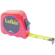 Lufkin L610 1/2" x 10' Yellow Clad Power Return Tape Measure