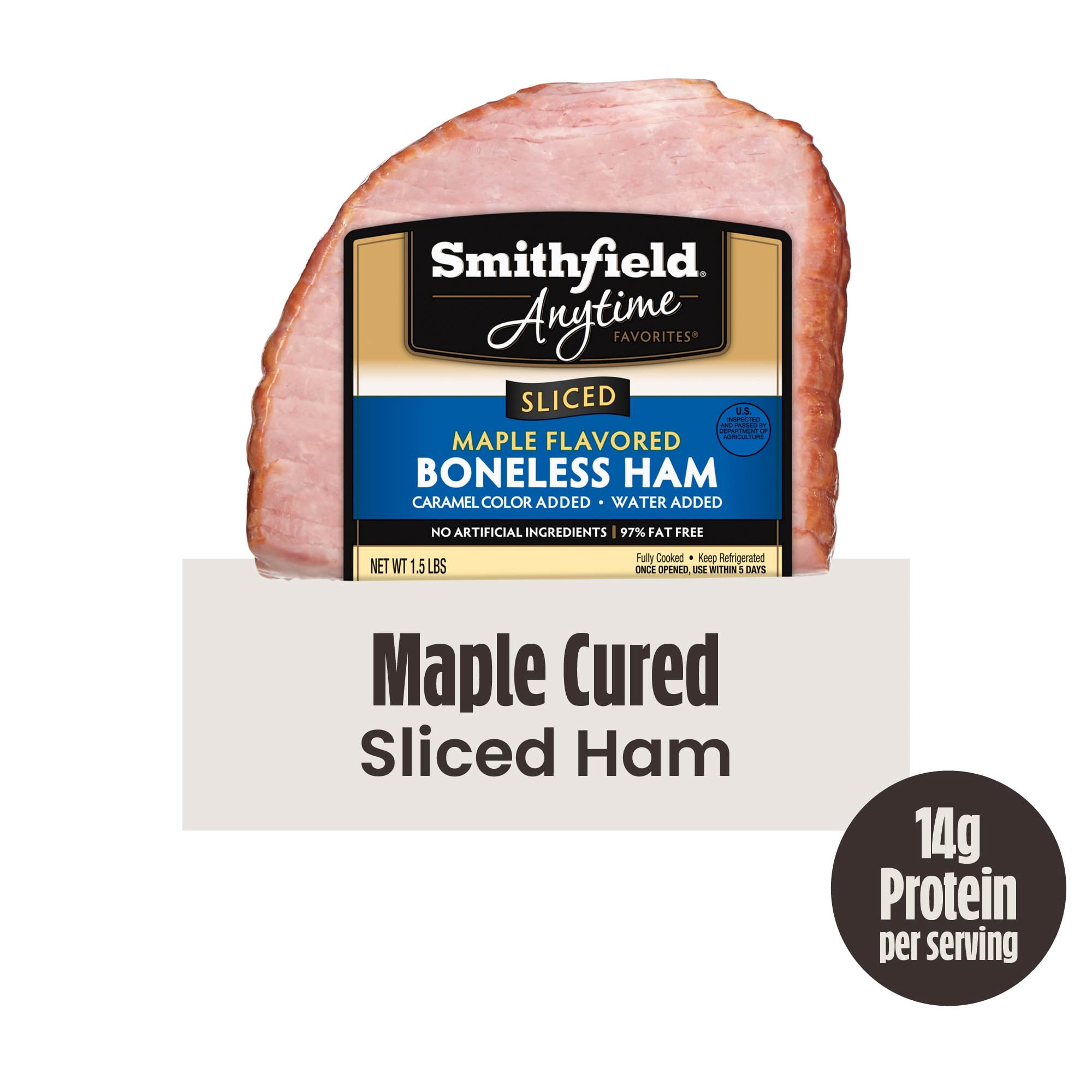 Kentucky Legend Hickory Smoked Whole Boneless Ham, Fully Cooked
