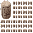 thumbnail image 1 of 400Pcs Wine Cork Reusable Functional Portable Sealing Wine Cork Wine Bottle Cover for Bottles Wine, 1 of 7