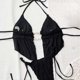 thumbnail image 5 of Tankini para mujer, traje de baño de dos piezas con tirantes de color liso, informal, de playa, a la moda, para mujer, tankini, de dos piezas, para mujer, trajes de baño para mujer, tankini para mujer, 5 of 7