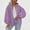01 Purple, variant on Fewfanhot Fall Sweatshirts for Women Zip Up Hoodie Trendy Oversized Sweatshirt Casual Long Sleeve Fleece Jacket Fall Outfits Fashion Clothing