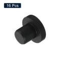 thumbnail image 4 of Uxcell 16 Pieces Black Rubber Stopper, 9mm Plug Holes for 8.5-8.8mm/0.33-0.12" Hole, 4 of 6