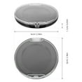 thumbnail image 2 of HONMEET Archival Ink Pads Black PVC For Office Work Legal Practitioners 1Pack, 2 of 8