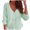 Mint Green, variant on Vedolay Womens Tops Women's Rhinestone Fringe Cropped Distressed Star Print Casual Jackets Coats,Pink L
