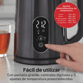 thumbnail image 3 of Hervidor de Agua Eléctrico Hamilton Beach 5 Temperaturas 1.7 L | Tetera Eléctrica Control Digital con Apagado Automático 1500 W, 3 of 8