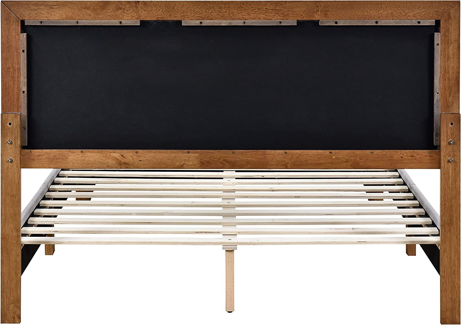 Gabriel solid 2024 wood platform bed