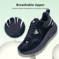 thumbnail image 3 of AHUSIR Comfort Breathable Non Slip Women's Sneakers Ideal for Work Walking Gym Travel Sports US Size 5.5-11, 3 of 7