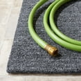 thumbnail image 3 of SAFAVIEH Outdoor Micro-Loop Garrett Solid Indoor/Outdoor Runner Rug, Dark Grey, 2'3" x 9', 3 of 6