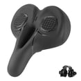 thumbnail image 1 of jinwen Mountain Bike Seat Non Slip Shock Absorbing Widen Thickened Long Distance Riding Black, 1 of 7