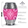 thumbnail image 2 of SABURIAL Pink Urn - Decorative Urn For Adult Ash - Cremation & Memorial Urns For Human Remains - Funeral Urns For Loved Ones - Combo 5 - Large 10 Inch & 3 Inch Small, 2 of 7