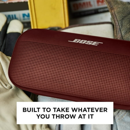 Bose - SoundLink Flex Portable Bluetooth Speaker with Waterproof/Dustproof Design - Carmine Red