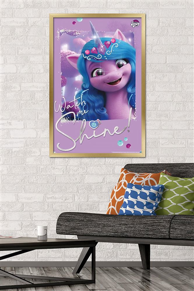 My Little Pony 2 - Watch Me Shine Wall Poster, 22.375" x 34", Framed