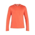 thumbnail image 5 of Athletic Works Men's and Big Men's ButterCore Soft Long Sleeve Tee Shirt, Sizes XS-5XL, 5 of 5