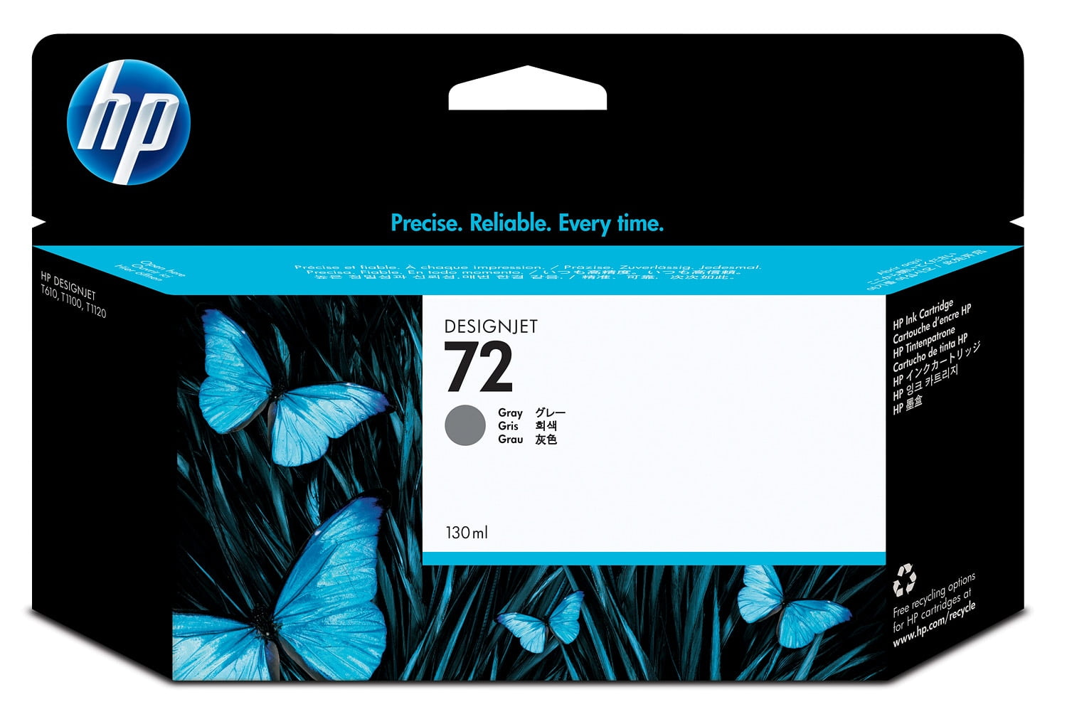 HP 72Bカートリッジ フォトブラック130ml 18個シアン10個セット 629dee11-d86a-42dc-a40d-