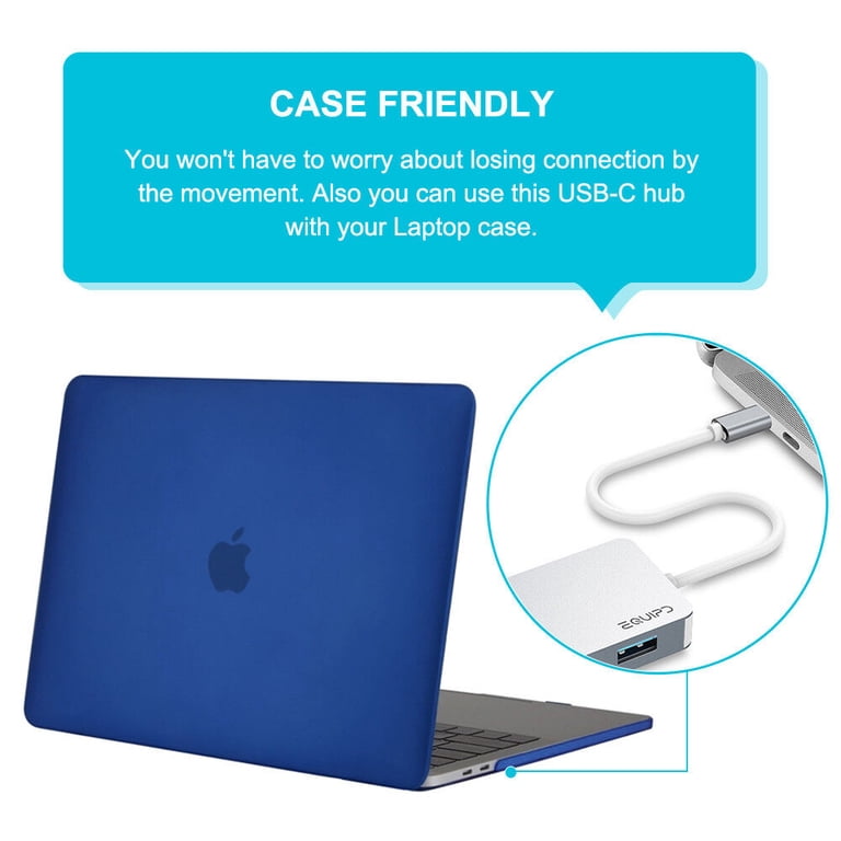 YUENN USB-C 3-Port Hub With Gigabit Ethernet Adapter - For Laptop, MacBook, Phone, Plug & Play