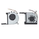 thumbnail image 2 of Ventilador De Refrigeración Para Computadora Portátil, Bajo Nivel De Ruido Reduce La Carga De La Computadora Portátil aleación De Aluminio Estable Y ABS 2 Piezas Ventilador De, 2 of 7