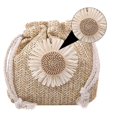 thumbnail image 1 of Water Bucket Bag Stylish Bucket Bag for Storage 1Pcs Woven Handbag, 1 of 5