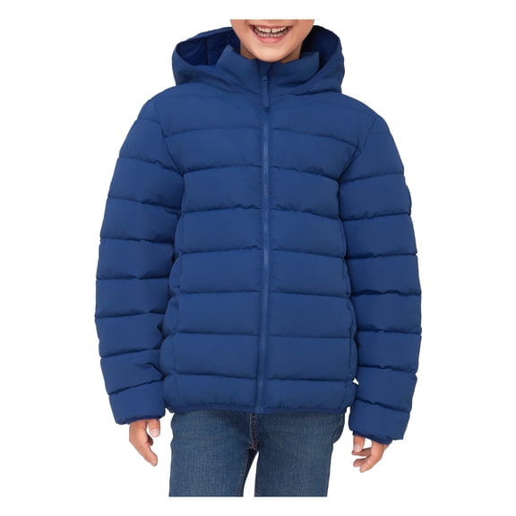 Rokka&Rolla Boys' Stand Up Collar Light Puffer Jacket